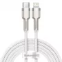 Baseus Cafule kabel 2m Lightning do USB C Szybkie ładowanie i transfer danych