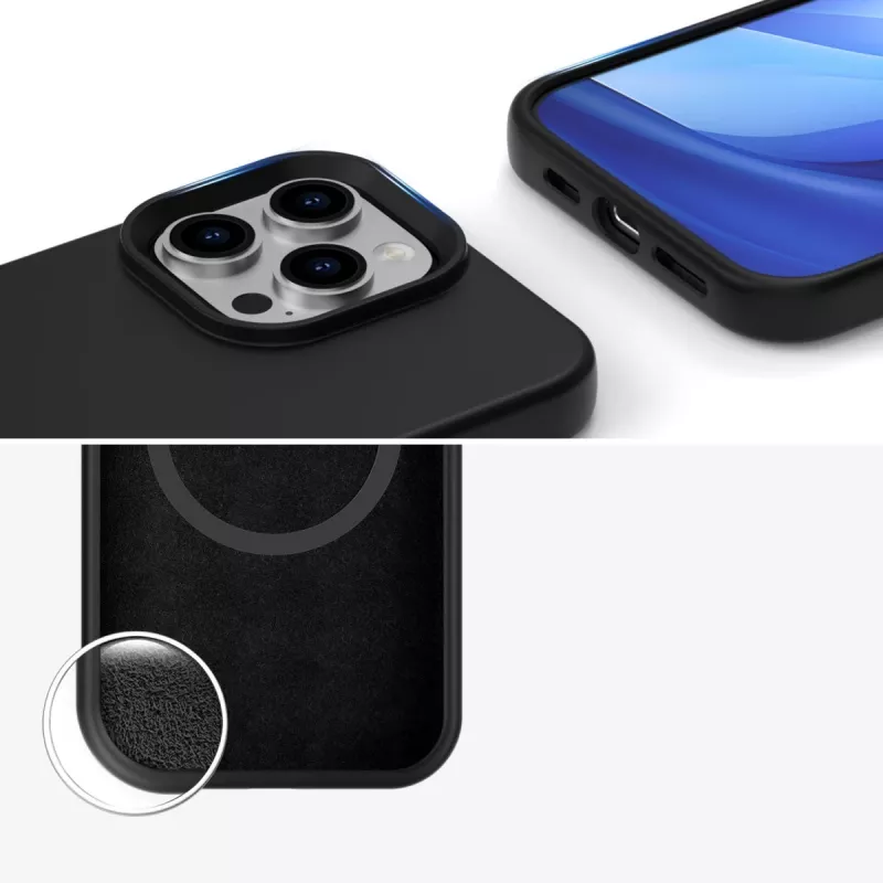 Cover 4smarts iPhone 16 Pro 16 cm (6.3 cala) Czarny