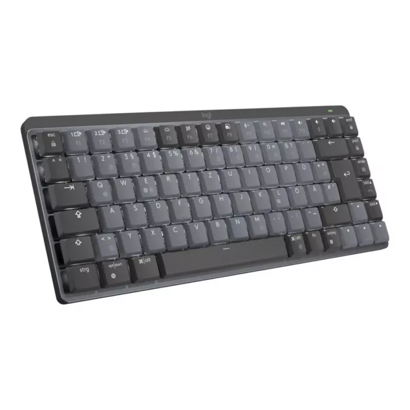 Logitech Master Series MX Mechanical Mini - klawiatura - podświetlana - bezprzewodowa - Bluetooth LE - QWERTY - nordycka (duński/fiński/norweski/szwedzki)