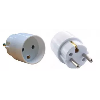 Gniazdo Microconnect GRUDKSCH typ F białe