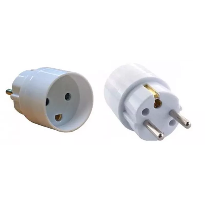 Gniazdo Microconnect GRUDKSCH typ F białe