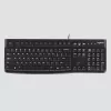 Logitech Desktop MK120 Combo, czarny, przewodowy, szwajcarski, 920-002504