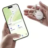 HAMA Item Finder 00185815 Bluetooth do aplikacji Apple Find My, biały — lokalizator do wyszukiwania przedmiotów osobistych