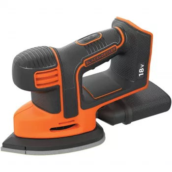 Szlifierka do detali Czarny & Decker BDCDS18N, akumulatorowa 18V Li‑Ion 1.5Ah, 12 000 RPM, czarno-pomarańczowa