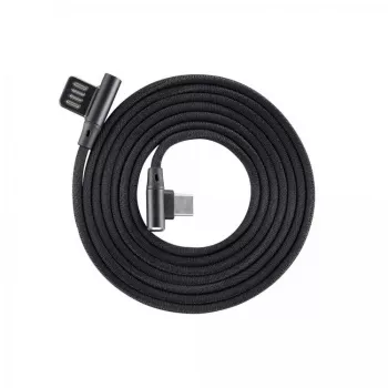 Sbox USB-C-90-B USB->Type C 90 M/M 1,5 m czarny