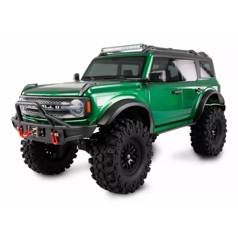 Amewi Crawler AMXRock Caballo 4WD 1:10 w kolorze zielony metalik — zdalnie sterowany pojazd terenowy