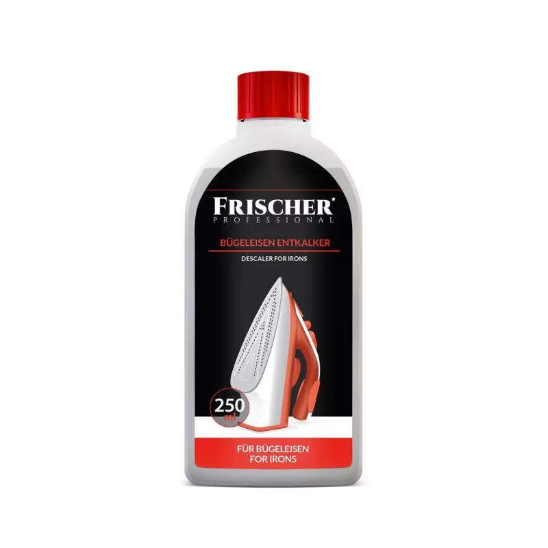 Płynny odkamieniacz FRISCHER FR00015_250 do urządzeń gospodarstwa domowego 0,25 L, do żelazek, butelka plastikowa