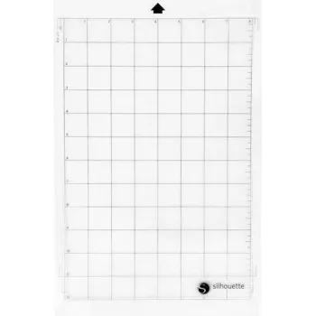 Silhouette CUT-MAT-8 Standardowa mata do cięcia do plotera tnącego samoprzylepna 203 x 305 mm (8 x 30,50 cm (12)) (CUT-MAT-8)