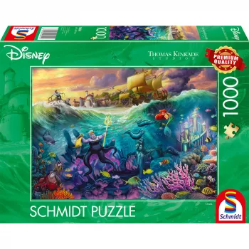 Thomas Kinkade Studios: Disney - Ursula, Puzzle 1000 elementów