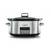 Wolnowar Crock-Pot CSC063X 7,5 L, 320 W, obudowa ze stali nierdzewnej, ceramiczna wyjmowana misa