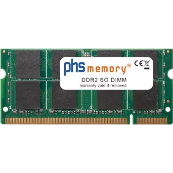 PHS-memory 2 GB pamięć RAM do Synology DiskStation DS710+ DDR2 SO DIMM 800 MHz PC2-6400S (SP168141)