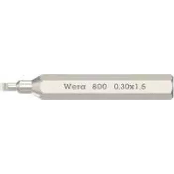 Wera 800 Micro Slotted-Bit 1.5 mm 1 szt. (05058104001)