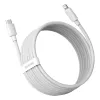 Baseus Simple Wisdom Data kabel Kit USB-C do Lightning PD 20W (2 szt./zestaw) 1,5 m biały