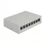 Keystone Patch Panel DeLOCK 43412 8 Portów Szary