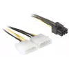 Kabel zasilający do karty PCI Express DeLOCK 82315 0,15 m