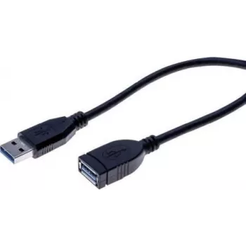 Kabel USB Tecline 532459 USB 3.2 Gen 1 0.5m czarny