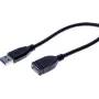 Kabel USB Tecline 532459 USB 3.2 Gen 1 0.5m czarny