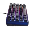 Klawiatura gamingowa Deltaco DK240 mini 60% USB, RGB czarna