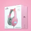 FR-TEC Tanooki Headphones Wired Headband Gaming szary - Pink (FT2021)