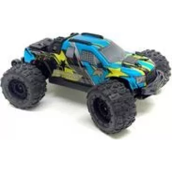 Absima Mini AMT Fluo niebieski Brushless 1 16 Electric RC Monster Truck z napędem na wszystkie koła (16031)