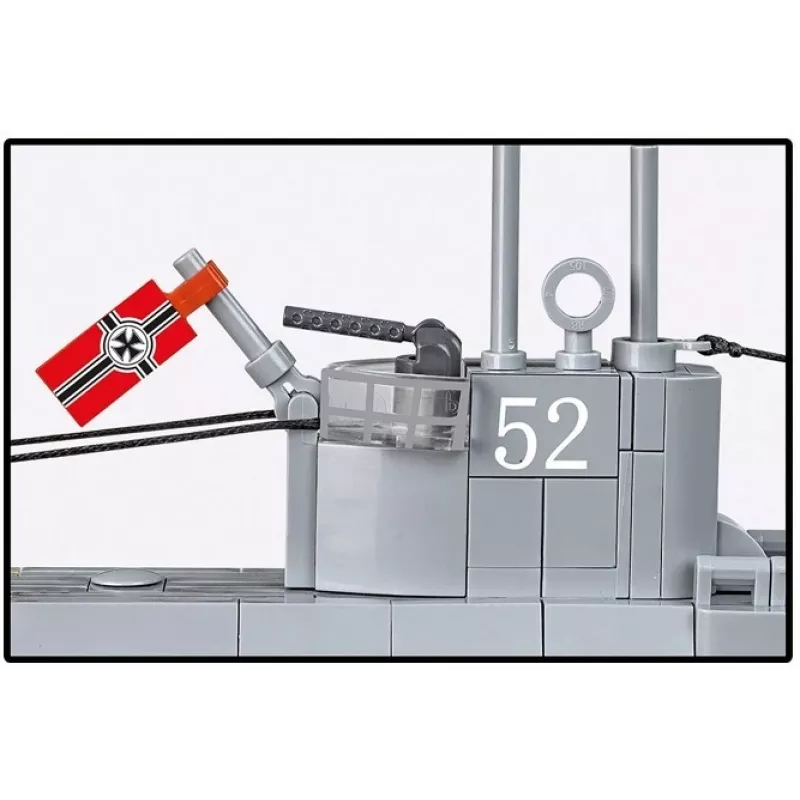 Zestaw konstrukcyjny Cobi U-Boot U-52 — model z 474 elementów