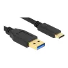 Kabel DeLOCK SuperSpeed USB (USB 3.2 Gen 2) Typ-A na Typ-C 2 m