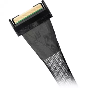 Adapter napędów ICY BOX MB413L-B — MCIO 8i SFF-TA-1016 na 2× MCIO 4i SFF-TA-1016