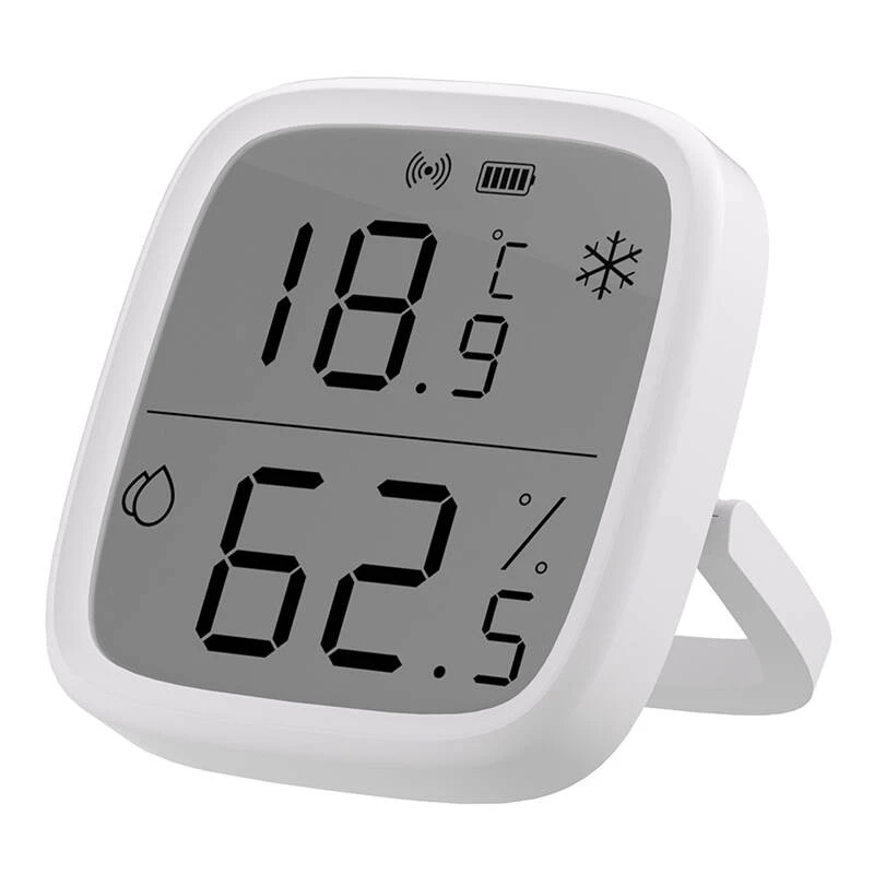 Sonoff ZigBee Wewnętrzny Czujnik Temperatury i Wilgotności SNZB-02D Bezprzewodowy Bateria CR2450