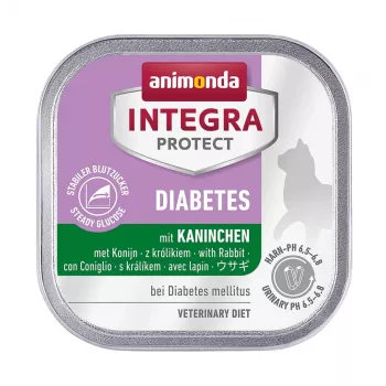 Mokra karma dla kota animonda ANIMONDA Integra Protect Rabbit 100 g, bezzbożowa, dla dorosłych kotów, regulacja glukozy