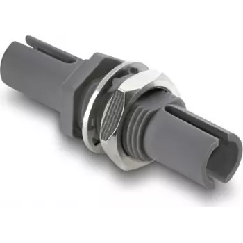 Łącznik światłowodowy DELOCK HFBR 4505Z simplex niebieski na niebieski, obudowa plastikowa, model 91041
