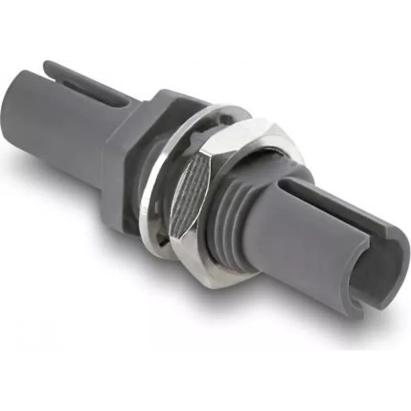 Łącznik światłowodowy DELOCK HFBR 4505Z simplex niebieski na niebieski, obudowa plastikowa, model 91041