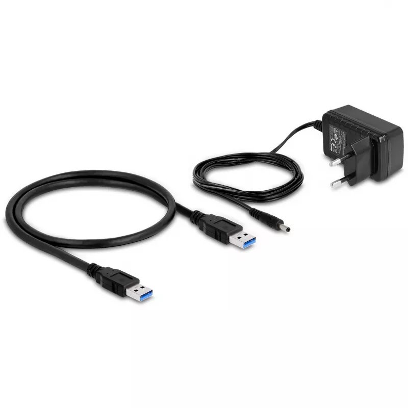 DeLOCK USB Hub 10 Gbps 4 porty Type-A 1 port szybkiego ładowania