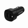 Ładowarka samochodowa CANYON OnDrive 24 24W 2xUSB-A Czarny