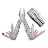 Multitool Extralink, Nóż kieszonkowy 23 w 1, z pokrowcem, srebrny