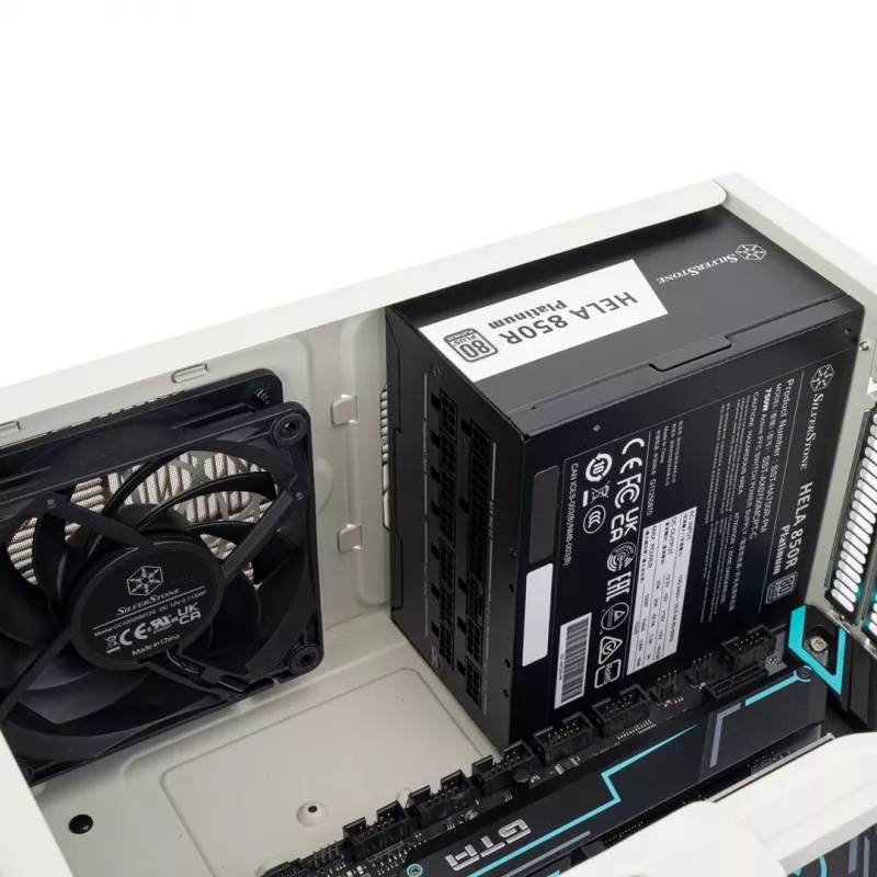 Silverstone SST-FLP01W obudowa komputerowa HTPC Biała