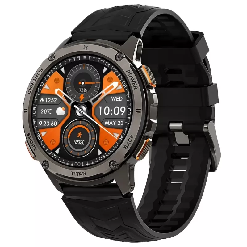 Smartwatch FW110 Titan Chronos czarny