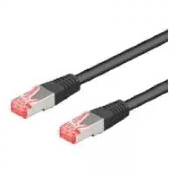 Wentronic 95607 Ethernet kabel krosowy Czarny
