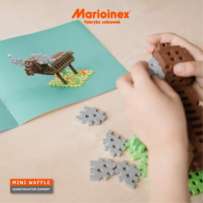 Marioinex Mini Waffle klocki konstrukcyjne Constructor Expert, 501 elementów