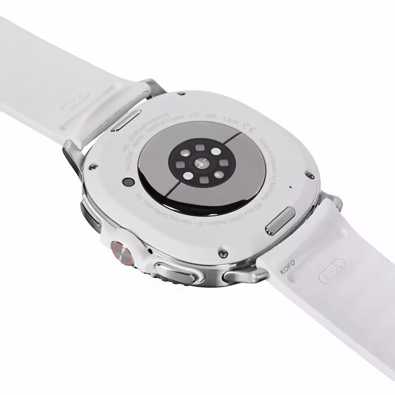 Smartwatch Samsung Galaxy Watch 8 Classic 46 mm Srebrny — 3,3 cm AMOLED, 4G, 64 GB, 445 mAh