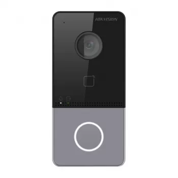 System wideodomofonowy Hikvision DS-KV6113-WPE1(C) 2 MP Czarny, szary