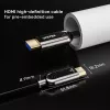 Kabel HDMI Unitek C11085GY01-15M — HDMI Typ A na A, 30 m, HDMI 2.1, 8K@60Hz, 4K@144Hz, pozłacane styki, czarny