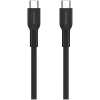 Kabel CANYON OnWire 60CL C-C 60W COLOR Pleciony 1m Czarny