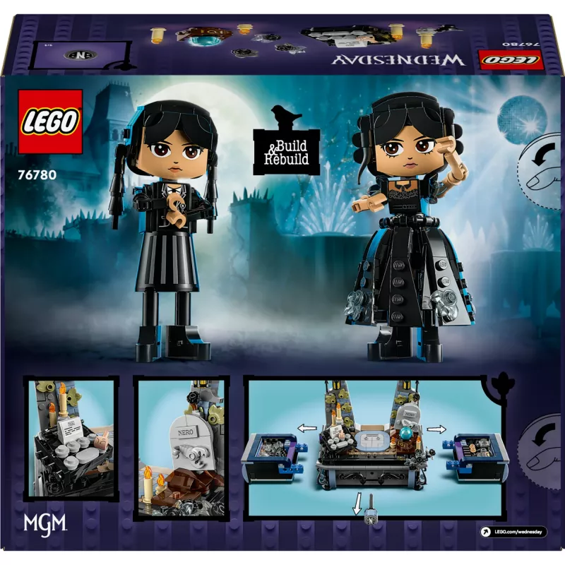 LEGO WEDNESDAY 76780 Figurka Wednesday Addams