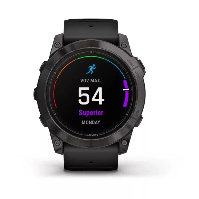 Garmin EPIX PRO g2 51mm Sapphire Carbon Gray DLC Titanium Czarny