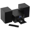 Mini zestaw stereo Hi‑Fi Adler AD 1917 — Bluetooth V5.3, CD/USB/MP3, 2×25W RMS, tuner FM, 4‑pasmowy korektor, AUX, czarny