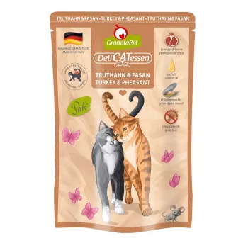 GRANATAPET DeliCATessen Indyk i bażant - mokra karma dla kota - 85g