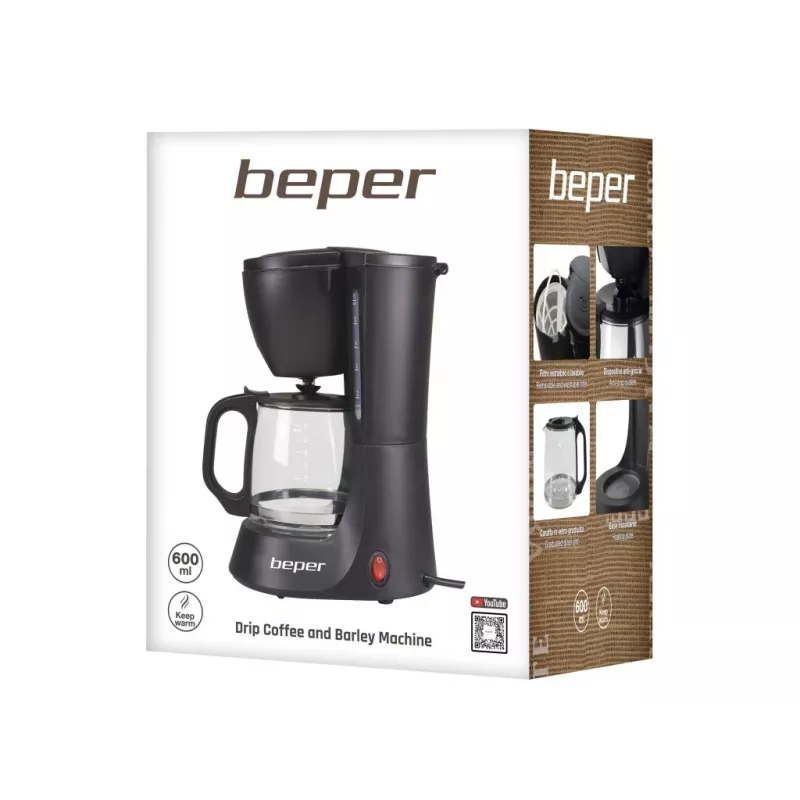 Ekspres do kawy Beper 1,25 l BC.060