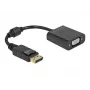 Adapter DisplayPort 1.2 męski na VGA żeński DeLOCK 61006
