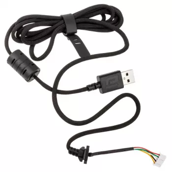 Przewodowa mysz gamingowa Endgame Gear XM1 Flex Cord 2.0 — czarna