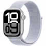 Apple Watch Series 10 koperta aluminiowa GPS + Cellular 42 mm srebrna sportowa pętla niebieski obłok
